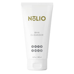 NOLIO BHA Cleanser bottle with pump for easy daily use and oil control.