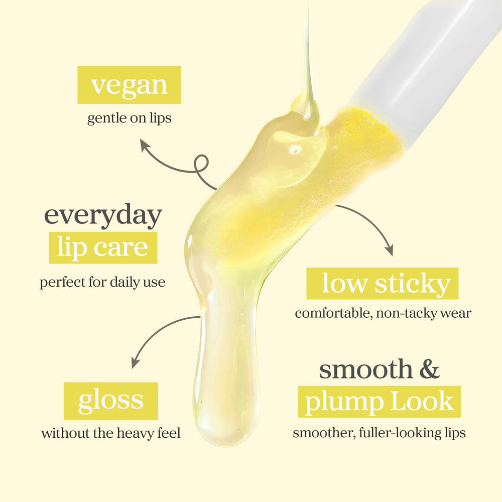 NOONI Applecoco lip oil glossy finish enhances natural color
