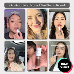 NOONI duo lip oil on vanity for daily nourishment.