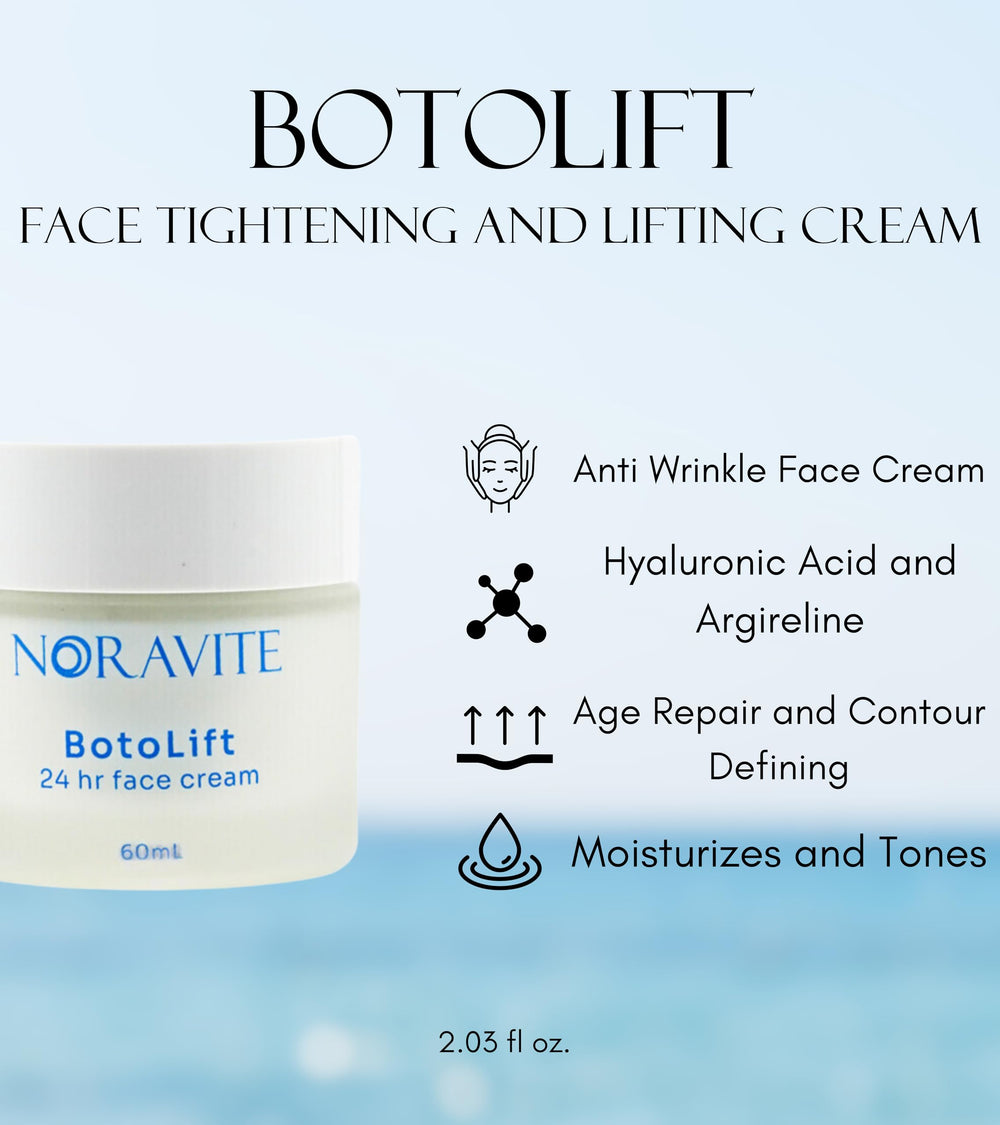 Noravite Botolift dispense action illustrating convenient dosing for 24-hour hydration