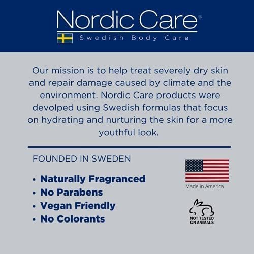 Nordic Care Foot Care Cream enriched with urea, glycerin, lactic acid