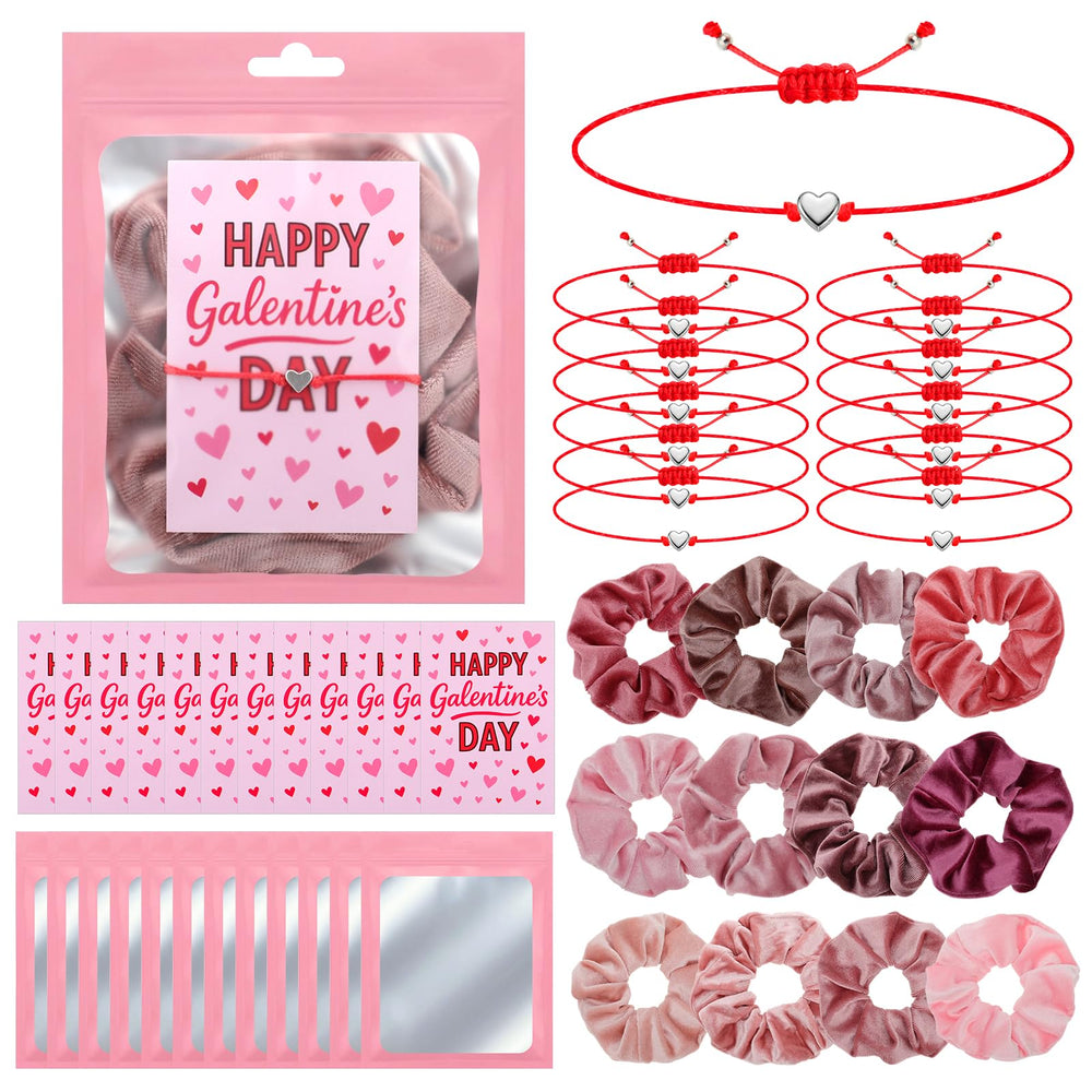 Norme blush velvet scrunchies with soft texture for gentle daily styling