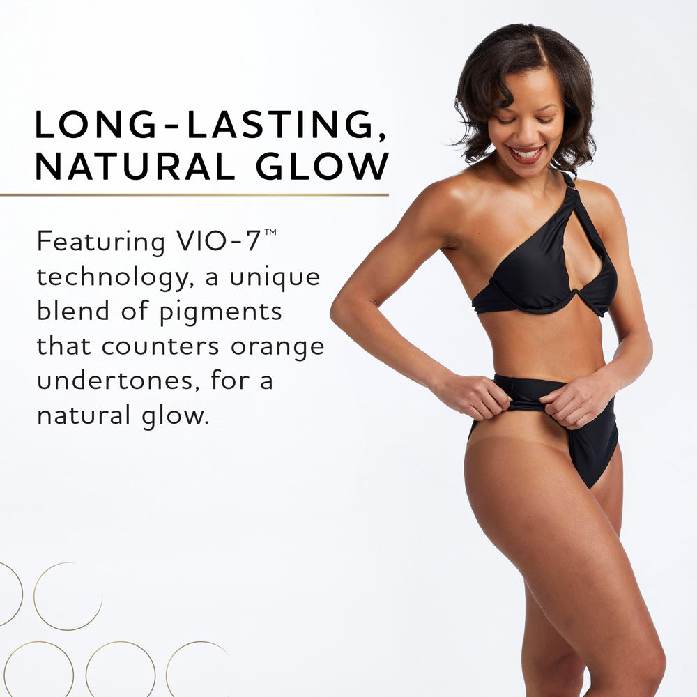 Norvell Venetian Mist facial blend blends along hairline evenly.