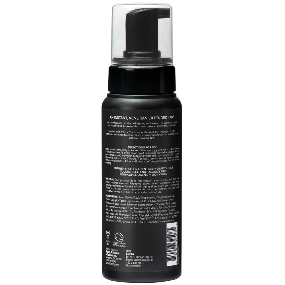 Norvell Venetian self tanning set ready for a smooth, even application.