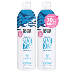 Not Your Mother's Beach Babe 2-pack can front offers quick refresh without water.