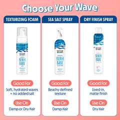 Not Your Mother's Beach Babe Texturizing Foam vegan-cruelty-free standard supports ethical routines.