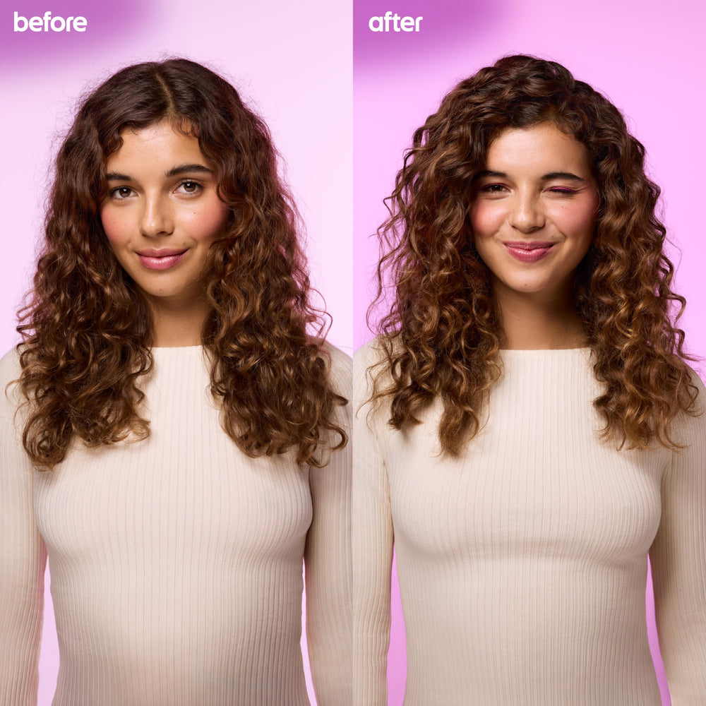 Not Your Mother's Curl Talk biotin-peptides-rice protein close-up showing nourishing formula