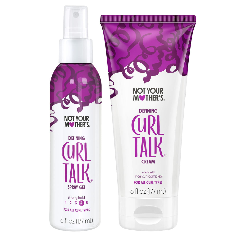Not Your Mother's Curl Talk spray gel bottle pour for lightweight curl definition