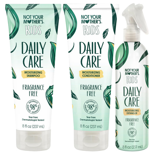Not Your Mother's Kids Daily Care Shampoo bottle demonstrates gentle cleansing and moisture.