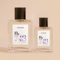 Noteworthy n,743 Shine On label gloss reflects refined character.