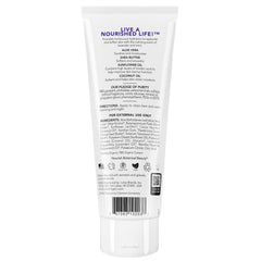 Nourish Organic Lavender Mint closeup highlights calming scent ideal after shower.