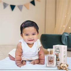 Nova Scents coconut oil base highlighting natural moisture in baby fragrance.