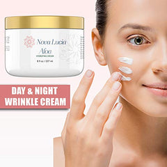 Nova Lucia Aloe Vera Cream fragrance-free option for daily hydration.
