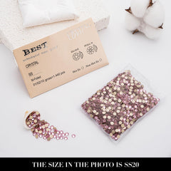 Novani nail art rhinestones SS20 4.6-4.8mm add dramatic sparkle