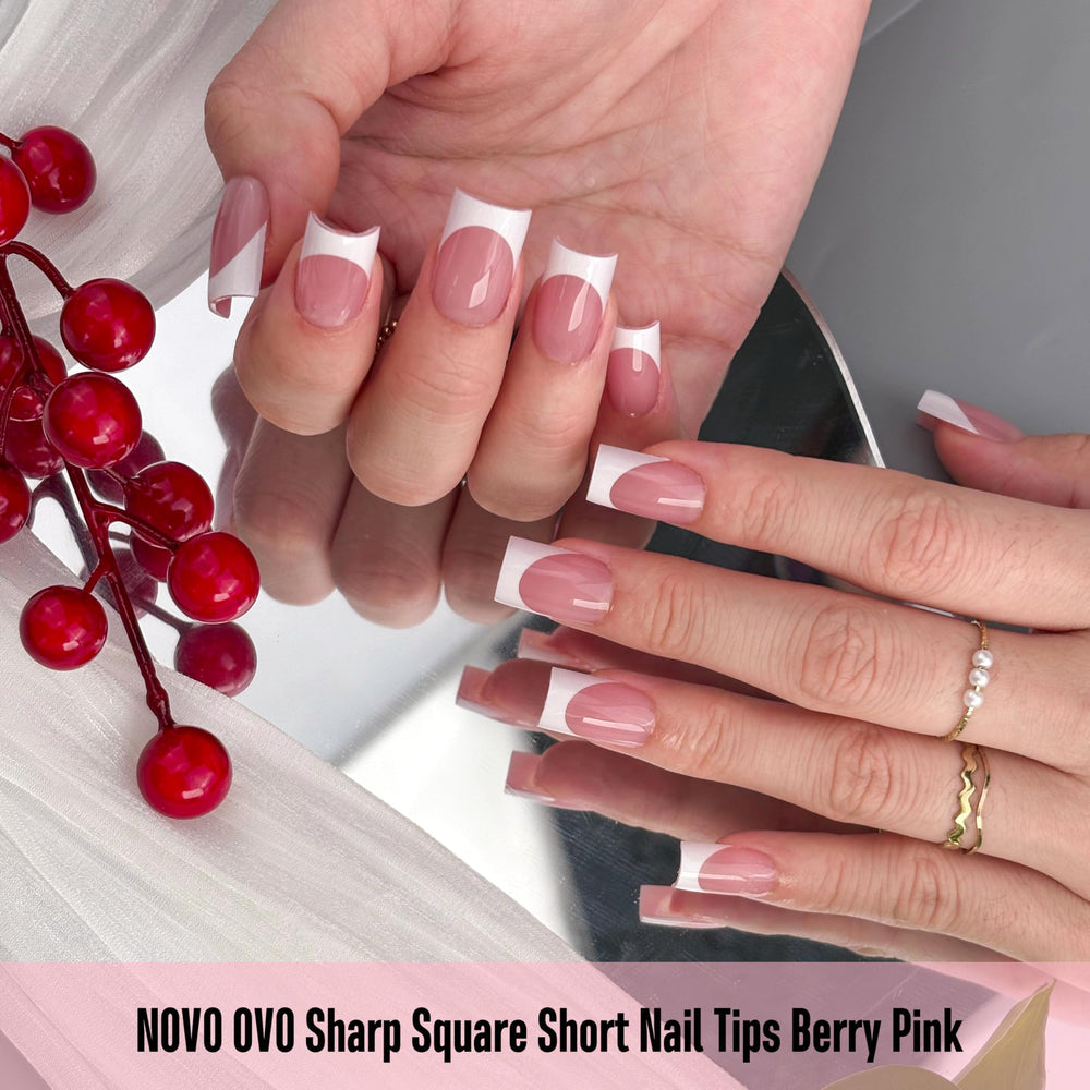 NOVO OVO pre-designed tips with primer and base coat simplify application