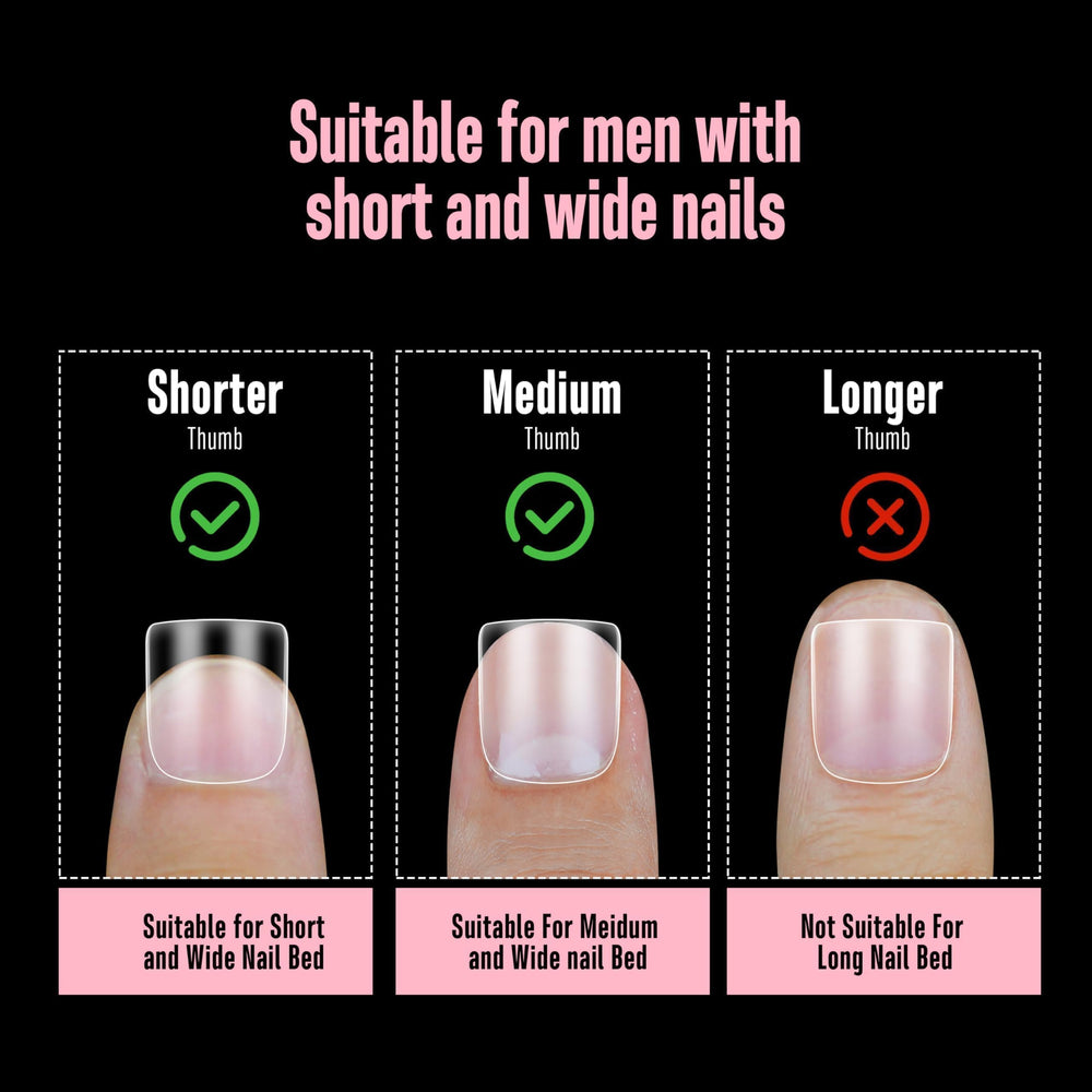 NOVO OVO 16-size collection helps fit wide or narrow nails with precise sizing.