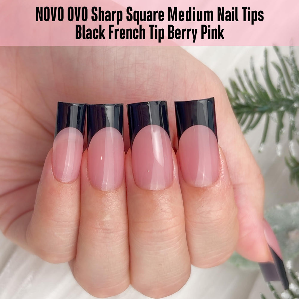 NOVO OVO builder gel and top coat included for durable finish
