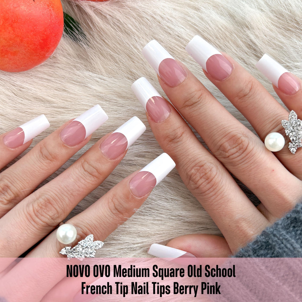 NOVO OVO builder gel-ready tips simplify application and removal