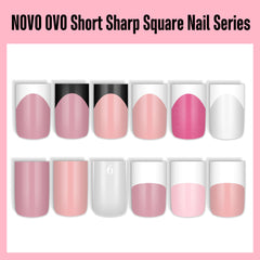 NOVO OVO complete nail tip collection for salon to home manicures