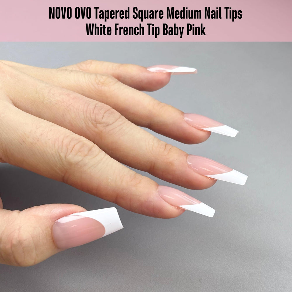 NOVO OVO extra-thick soft gel tips boost durability and easy application