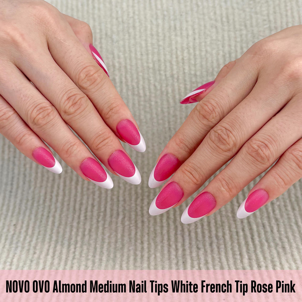 NOVO OVO extra-thick soft gel nail tips for sturdy, long-lasting extensions