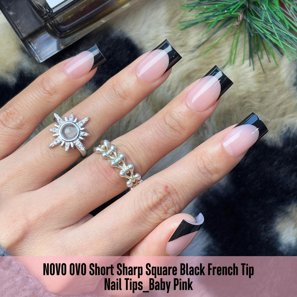 NOVO OVO full-cover soft gel tips with 15 sizes for precise fit