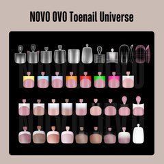 NOVO OVO 360-piece set ideal for multiple pedicures