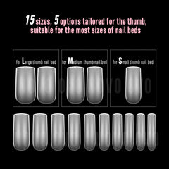 NOVO OVO tips designed for easy soak-off removal and quick reshaping.