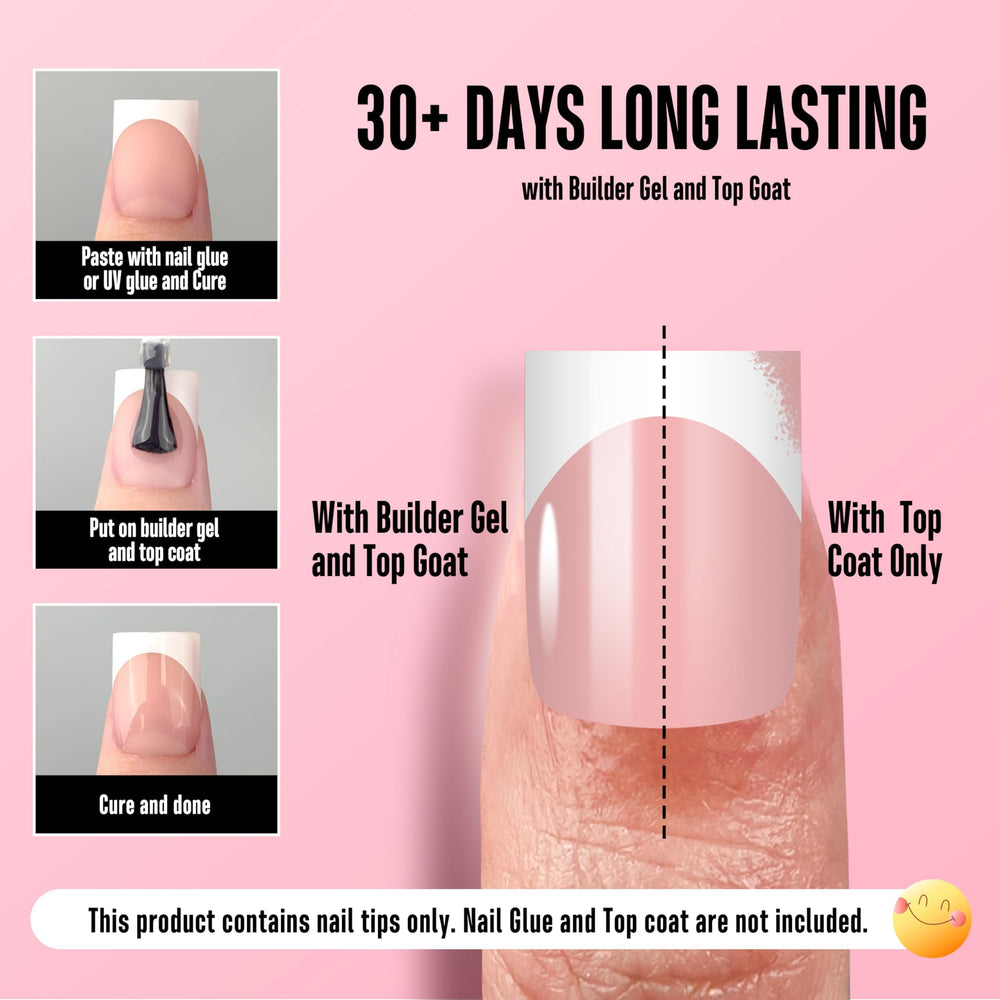 NOVO OVO no-filing cuticle end speeds up application.