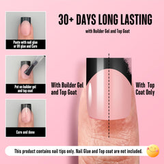 NOVO OVO 240-piece nail tips pack offers value and ease of use