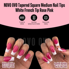 NOVO OVO pre-designed tips with tip primer and base coat for quick application