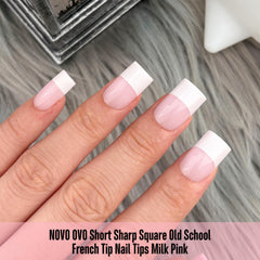NOVO OVO tips with primer and base coat pre-designed pattern for easy application.