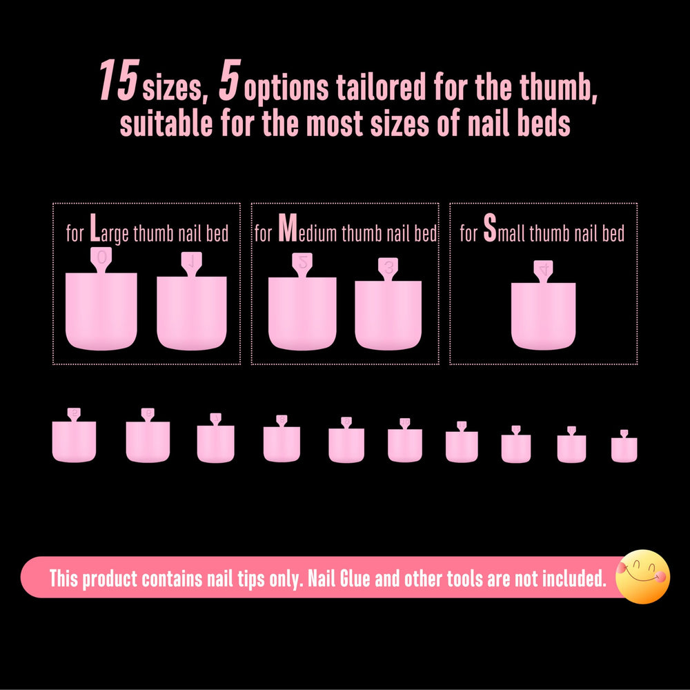 NOVO OVO square-edge toe tips sit flat on nails