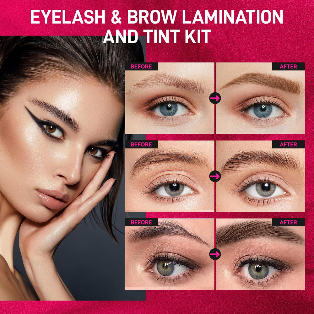 Novobey lash lift pads and glue for secure, salon-like results at home