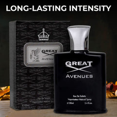 NovoGlow Great Avenues 100ml bottle ready for everyday wear and evenings.