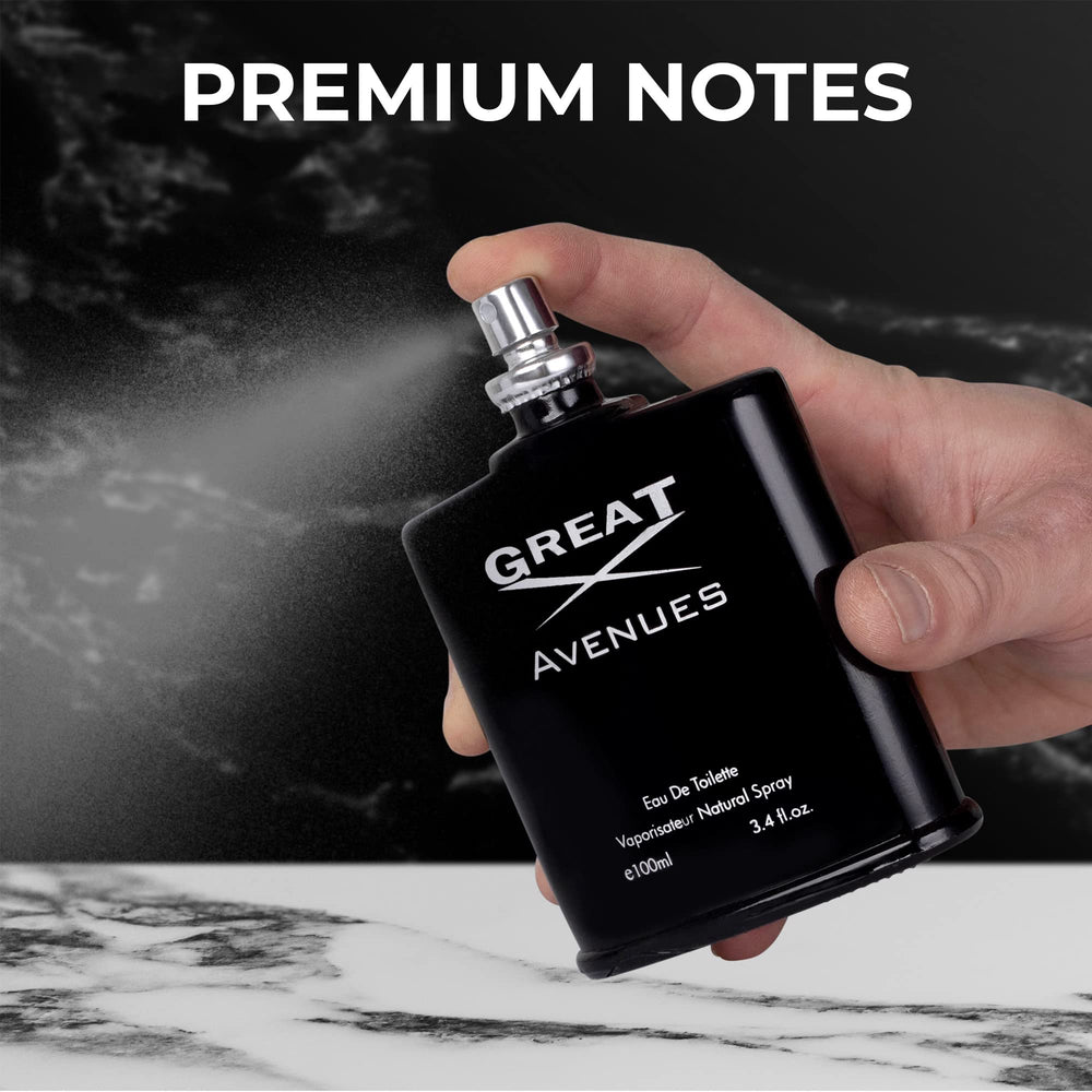 NovoGlow Great Avenues spritz application demonstrates easy, all-day fragrance use.