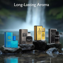 NovoGlow Savvy bottle offers modern aromatic profile for work.