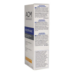 Novophane Energisant application scene suggesting gentle massage for scalp care.