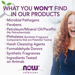 NOW Foods Grape Seed Oil ingredients panel lists fatty acids