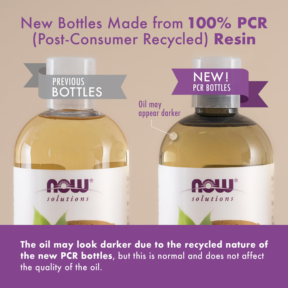 NOW Foods Liquid Coconut Oil serves as a versatile base for handmade skincare products.