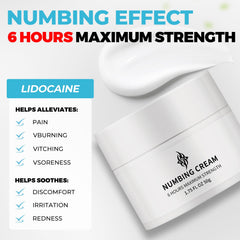 Noxdav Numbing Cream Extra Strength tube cap ready for simple application.