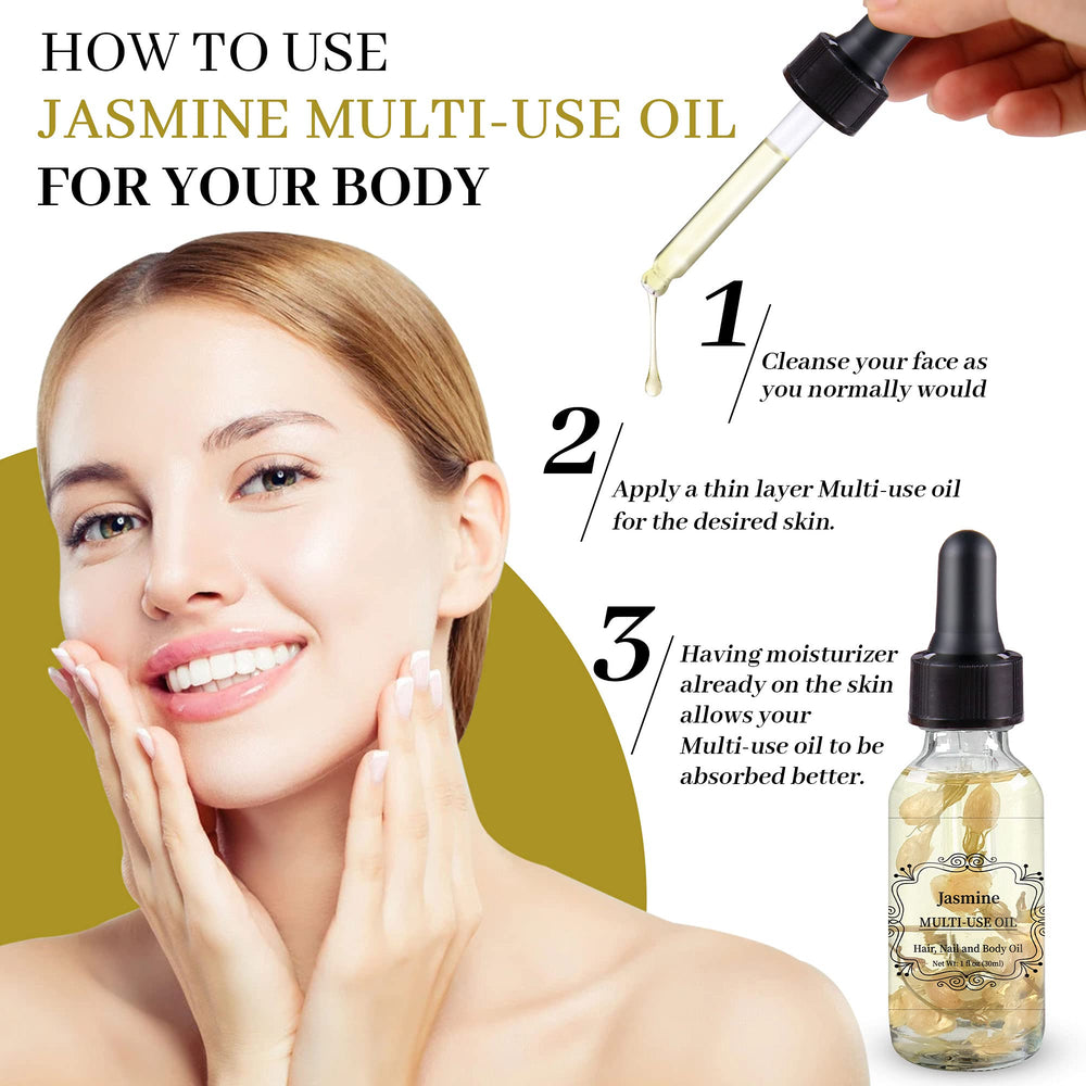 NP NATURES PHILOSOPHY multi-use oil bottle for face body hands nails and massage