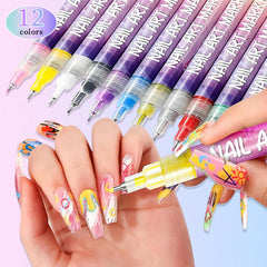 NRAEC easy DIY nail art with no brushes needed