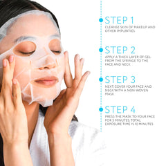 NSC Name Skin Care step-by-step application image for guidance.