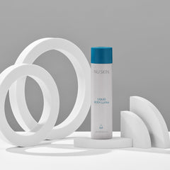 Nu Skin Liquid Body Lufra rinse-off formula leaves residue-free skin