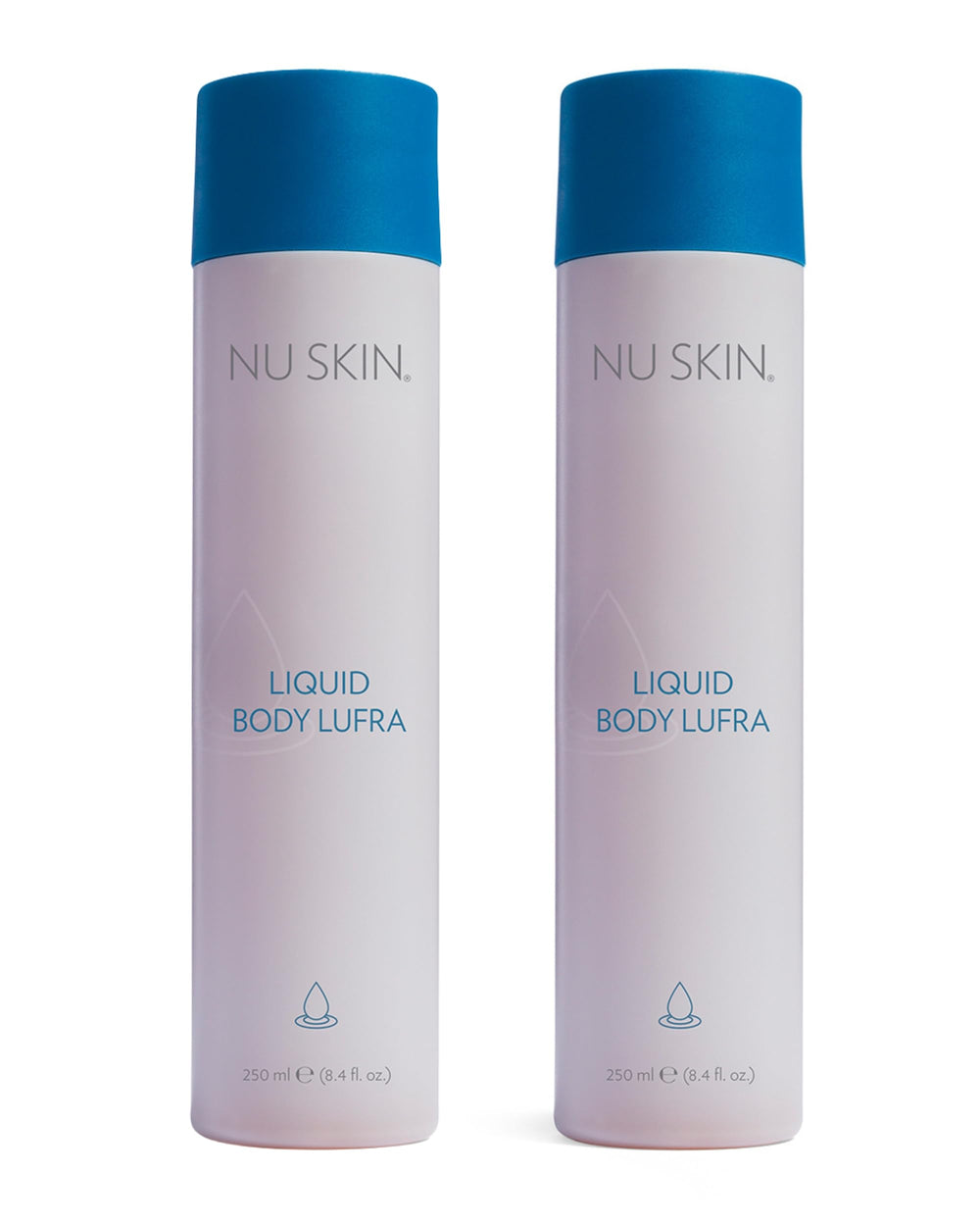 Nu Skin Liquid Body Lufra exfoliating with walnut shells for smoother skin