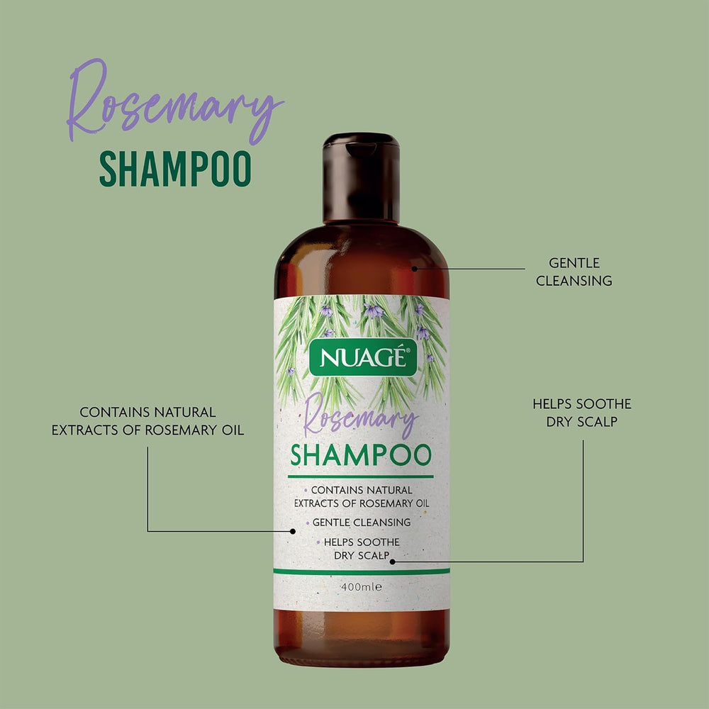 Hair after use: Nuage Rosemary looks stronger and softer with daily care