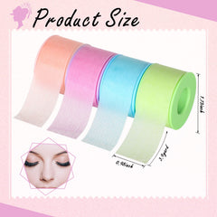 Nuanchu breathable lash tape maintains skin comfort with microporous design.