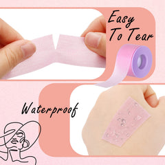 Nuanchu versatile lash tape suitable for eyelash extensions and makeup.