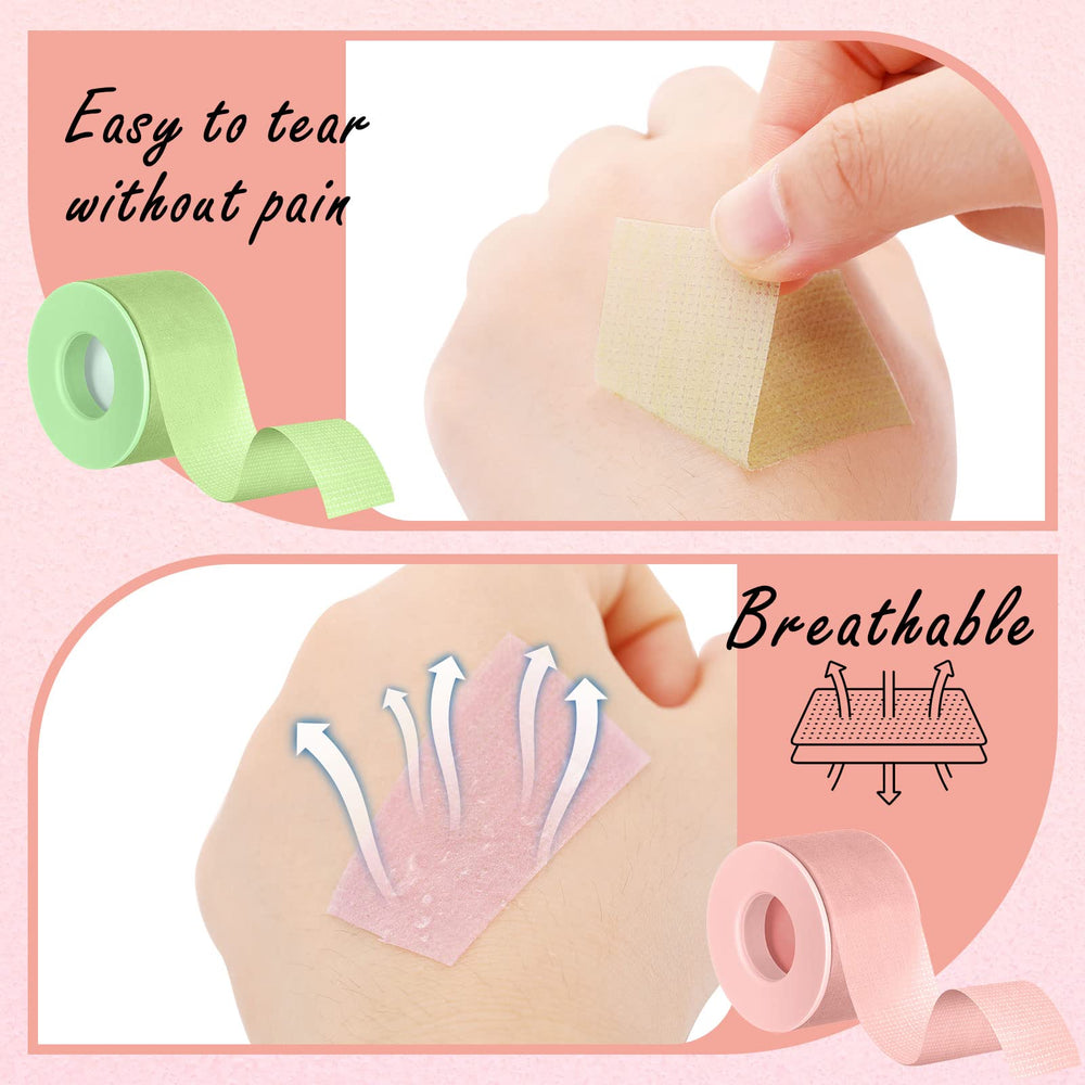 Nuanchu salon and home use tape supports tidy, professional results.